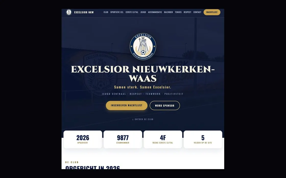 Werk van Creative Hero voor Excelsior.