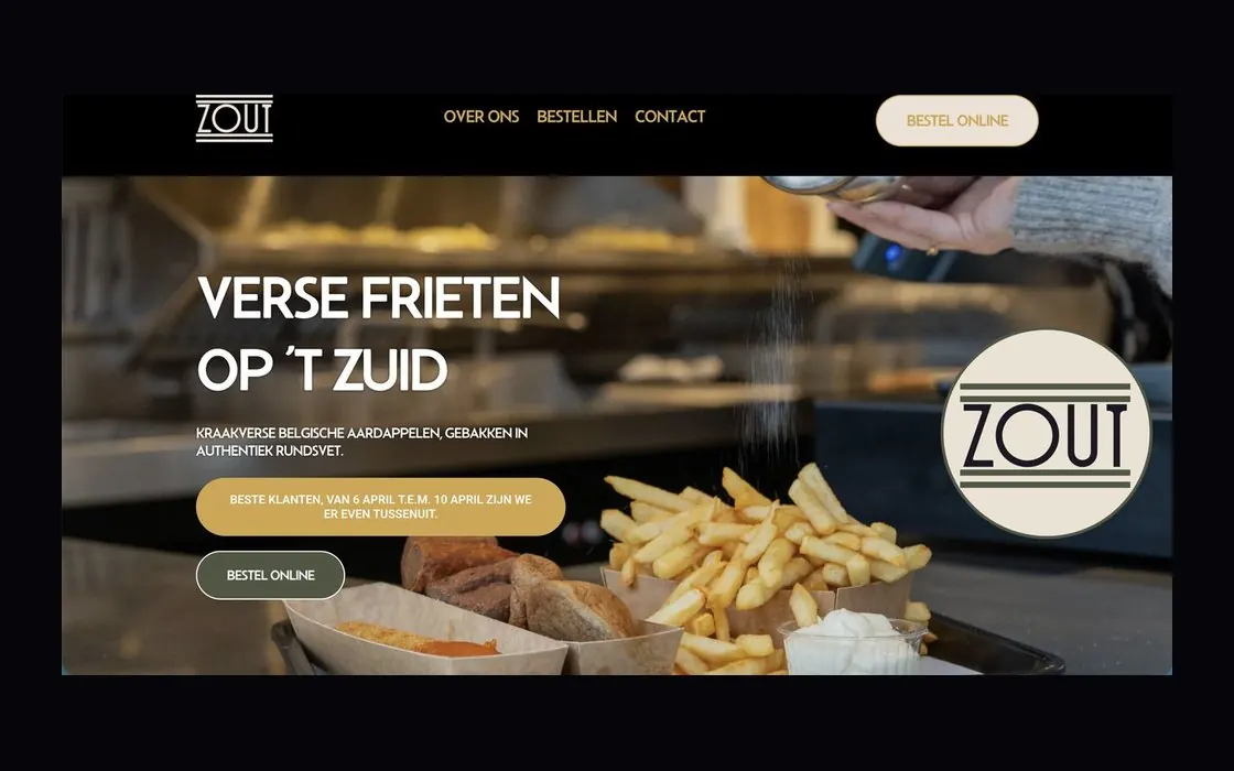 Werk van Creative Hero voor Frituur Zout.